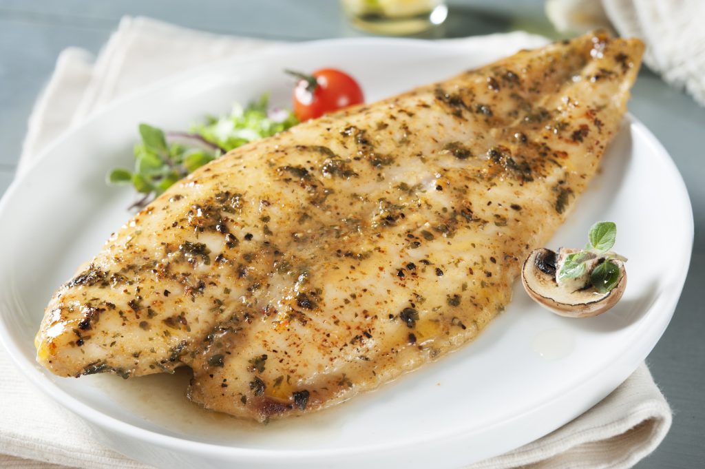 marinated pangasius