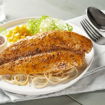 marinated pangasius