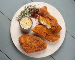 FROZEN PRE FRIED CAJUN FISH PORTION
